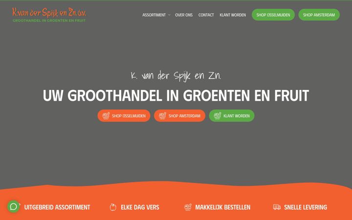 Screenshot of kvanderspijk.nl