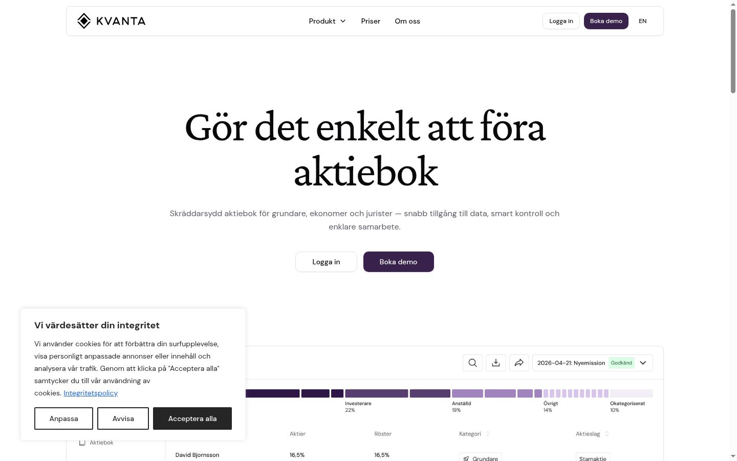 Screenshot van de toestemmingsbanner zoals getoond vóór enige interactie
