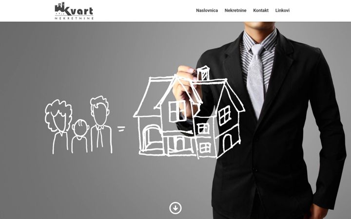 Screenshot of kvart.hr