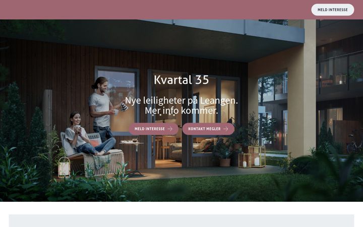 Screenshot of kvartal35.no
