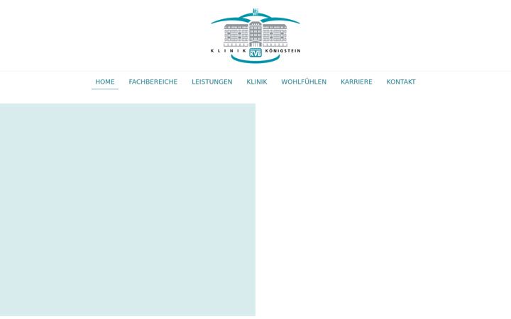 Screenshot of kvb-klinik.de