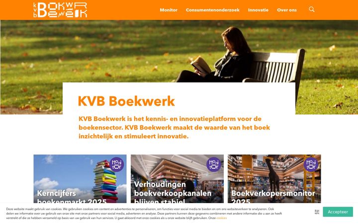 Screenshot of kvbboekwerk.nl
