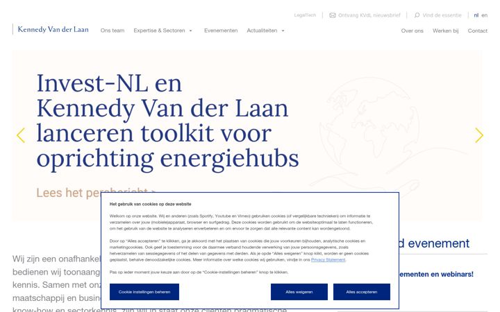 Screenshot of kvdl.nl