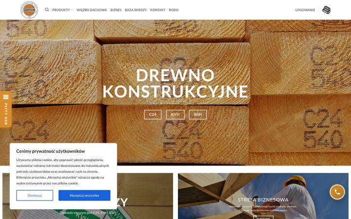 Screenshot of kvh.pl