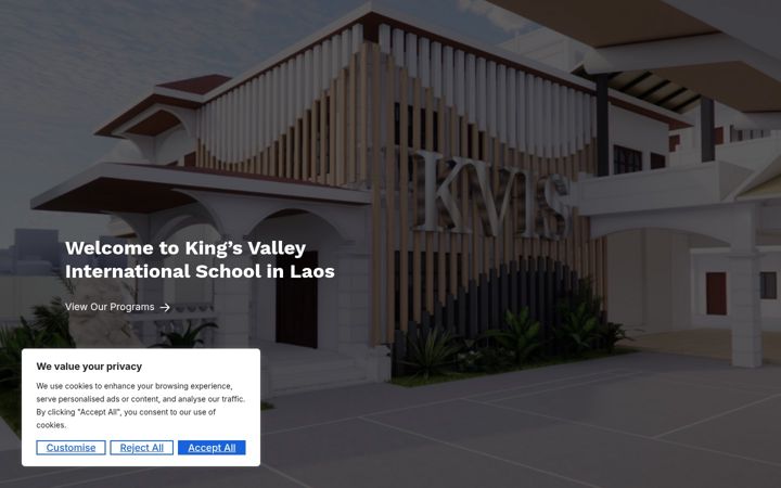 Screenshot of kvislaos.com