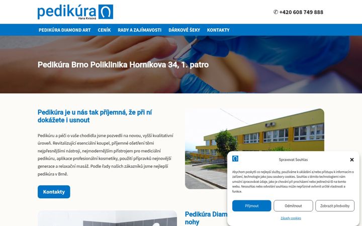 Screenshot of kvisova.cz