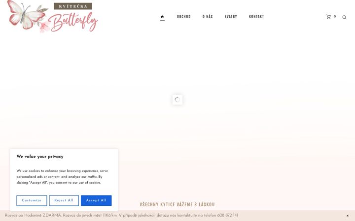 Screenshot of kviteckabutterfly.cz