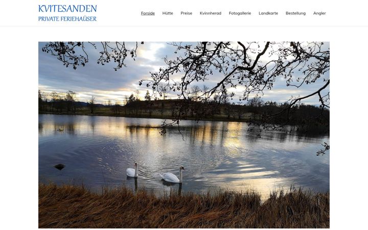 Screenshot of kvitesanden.no