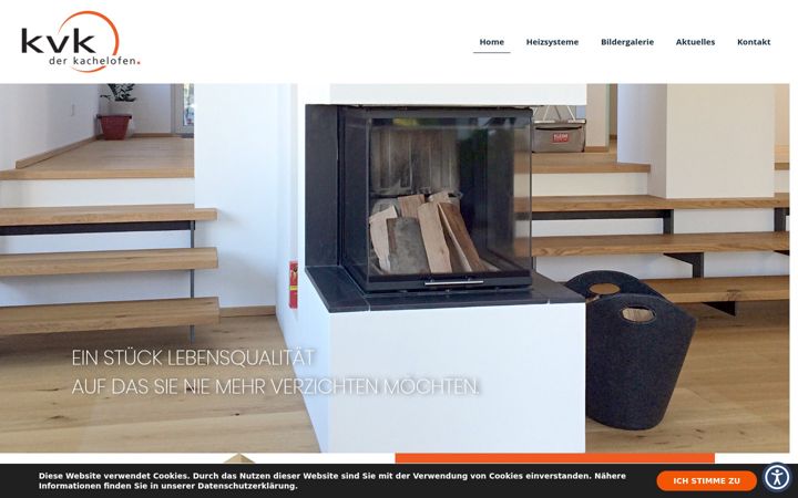 Screenshot of kvk-derkachelofen.at