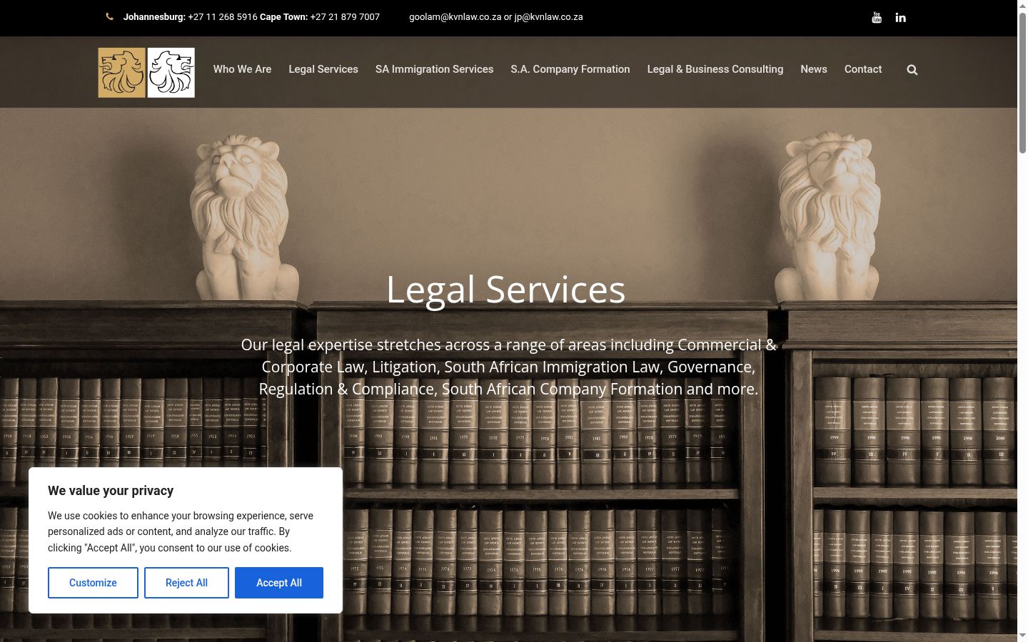 Screenshot tal-banner tal-kunsens muri qabel kwalunkwe interazzjoni
