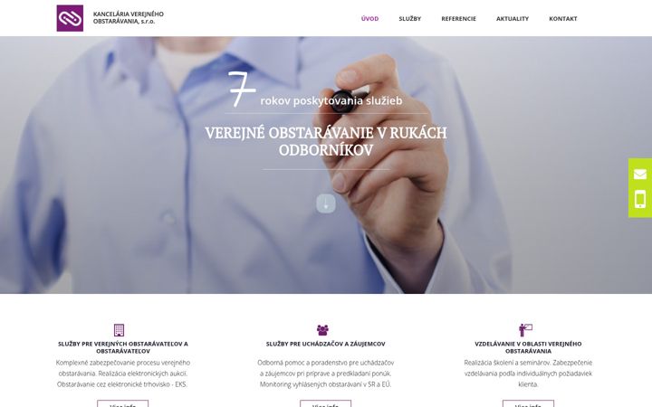 Screenshot of kvo.sk