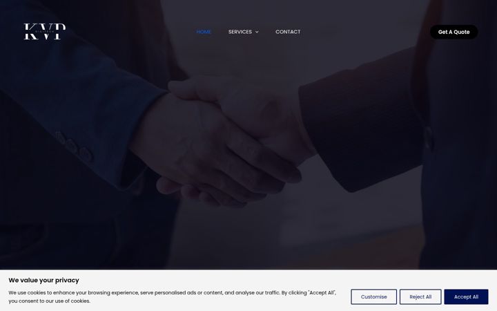 Screenshot of kvpdigitech.com