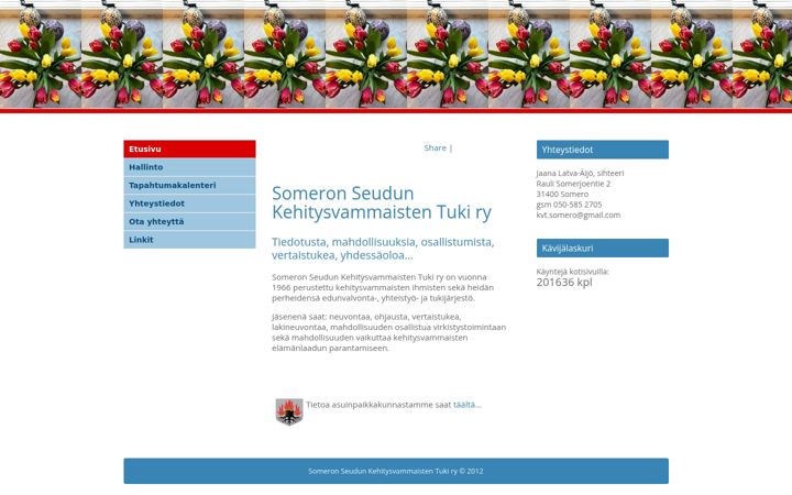 Screenshot of kvt-somero.com