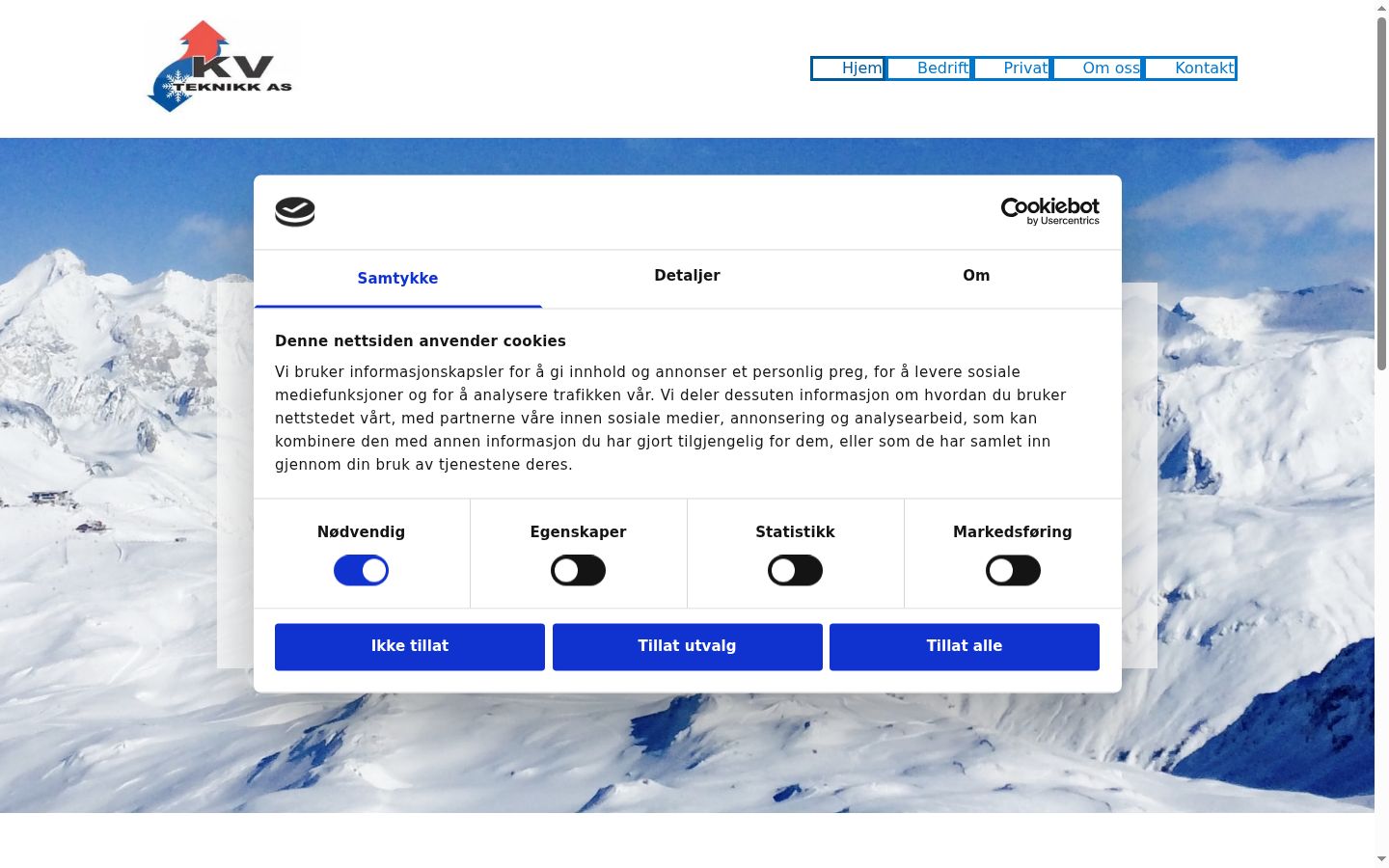Sutikimo reklamjuostės, rodytos prieš bet kokią sąveiką, ekrano kopija