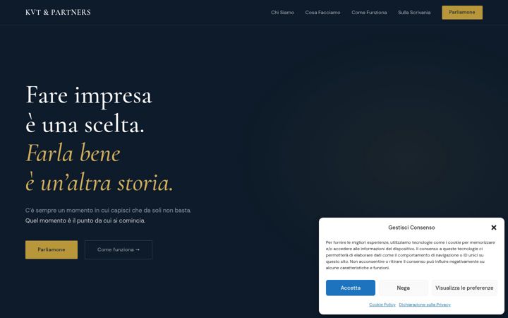 Screenshot of kvtpartners.com