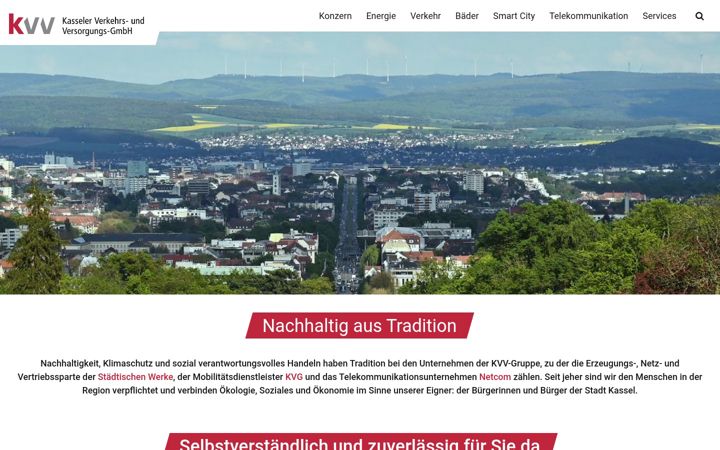 Screenshot of kvvks.de
