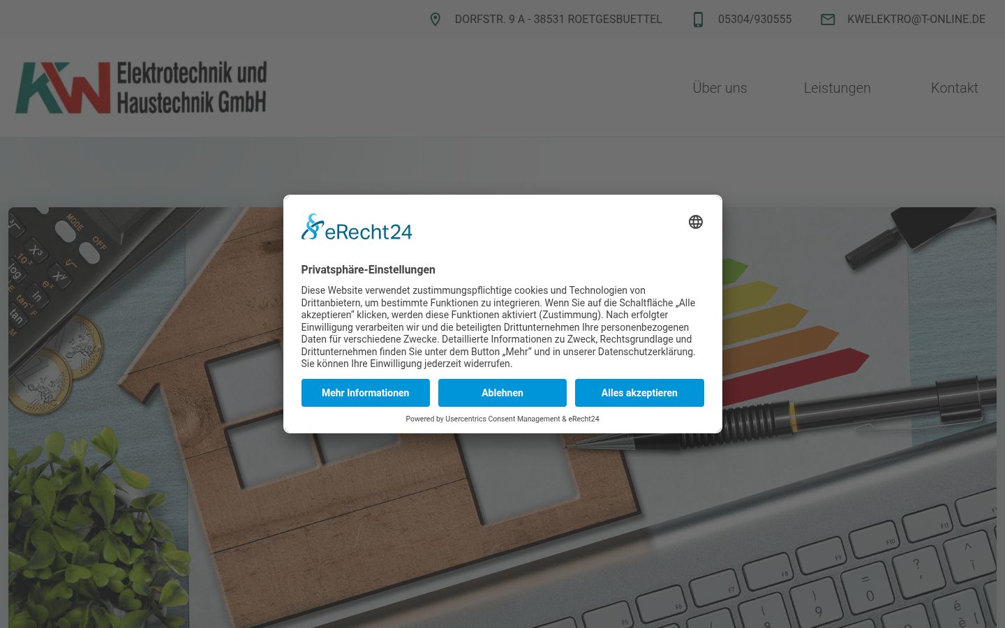 Screenshot tal-banner tal-kunsens muri qabel kwalunkwe interazzjoni