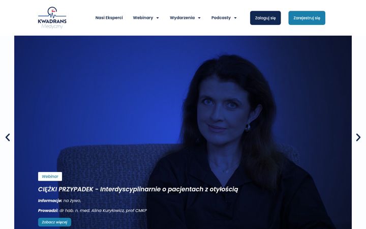 Ekrano kopija kwadransmedyczny.pl