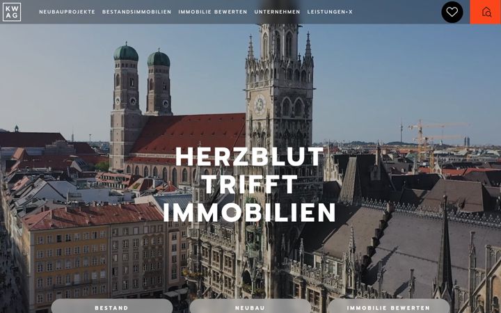 Ekrano kopija kwag.de