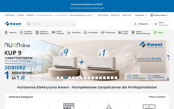 Screenshot of kwant.net.pl