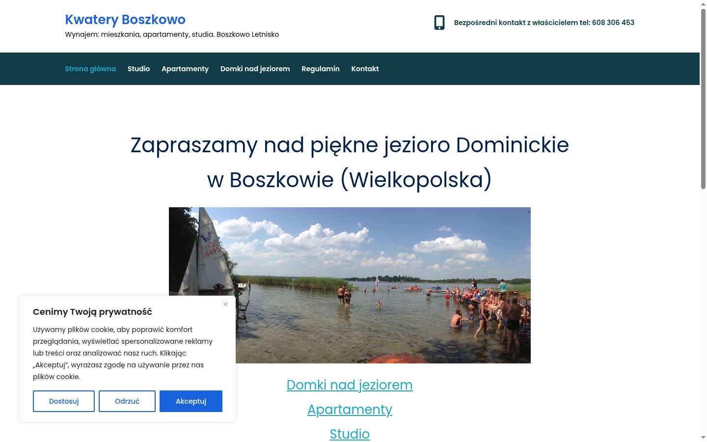 Snímek obrazovky baneru souhlasu zobrazeného před jakoukoli interakcí