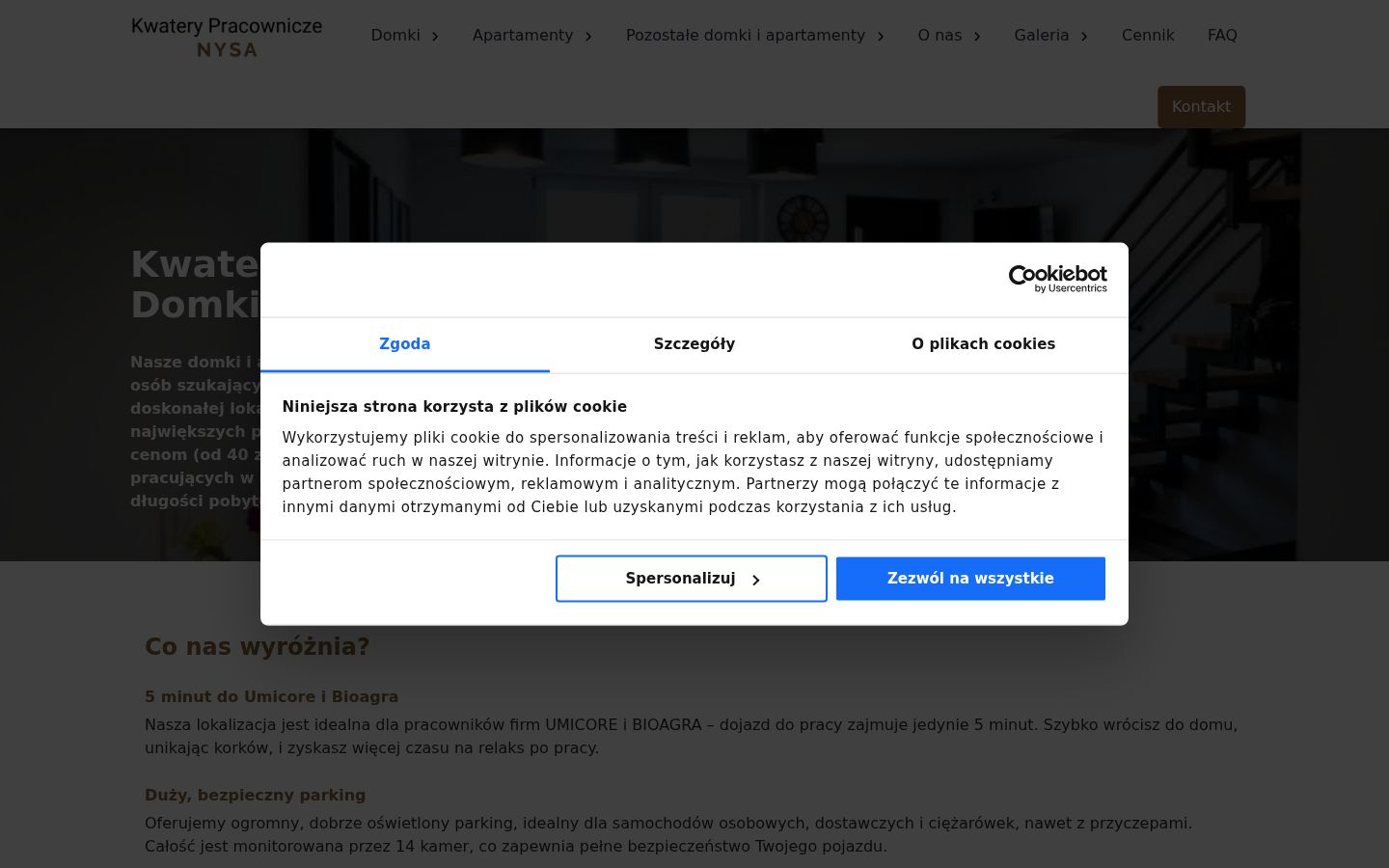 Snímek obrazovky baneru souhlasu zobrazeného před jakoukoli interakcí