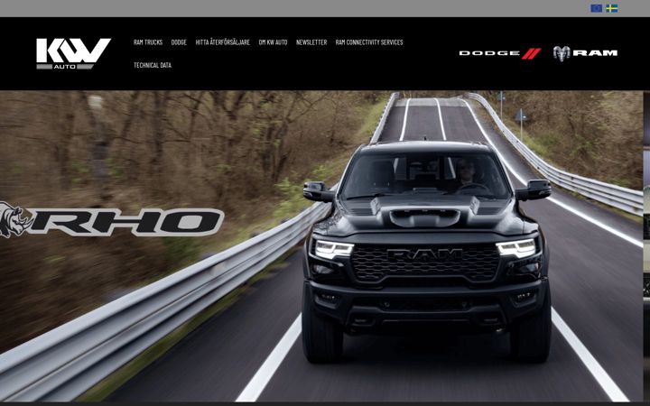 Screenshot of kwauto.se