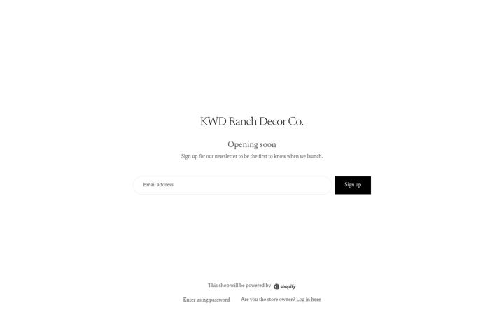 Screenshot of kwdranch.com