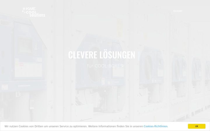 Screenshot of kwe-coolsolutions.de