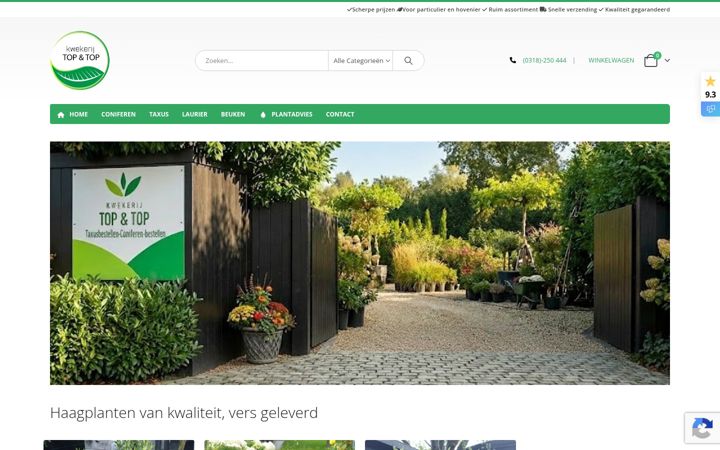 Screenshot of kwekerijtopentop.nl
