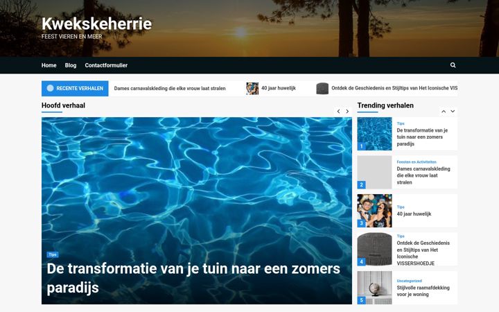 Screenshot of kwekskeherrie.nl