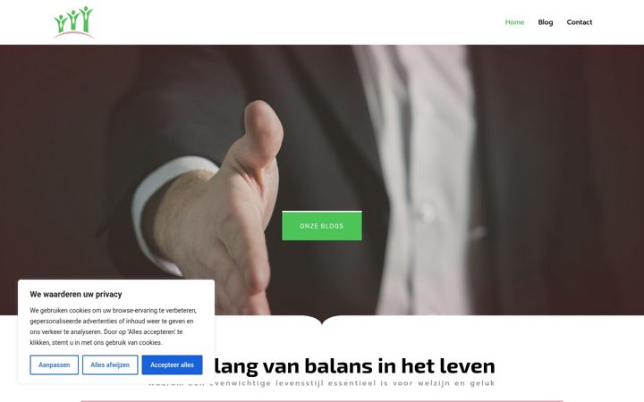 Screenshot of kwestievanbeschaving.nl