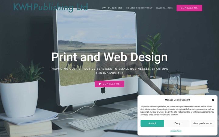 Screenshot di kwhpublishing.com