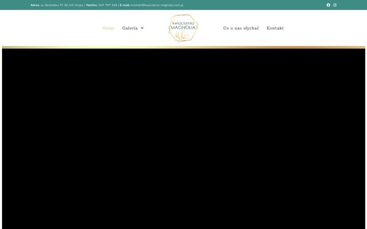 Screenshot of kwiaciarnia-magnolia.com.pl