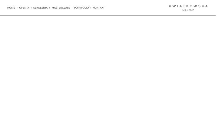 Screenshot of kwiatkowskamakeup.pl