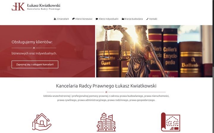 Screenshot of kwiatkowski-radca.pl