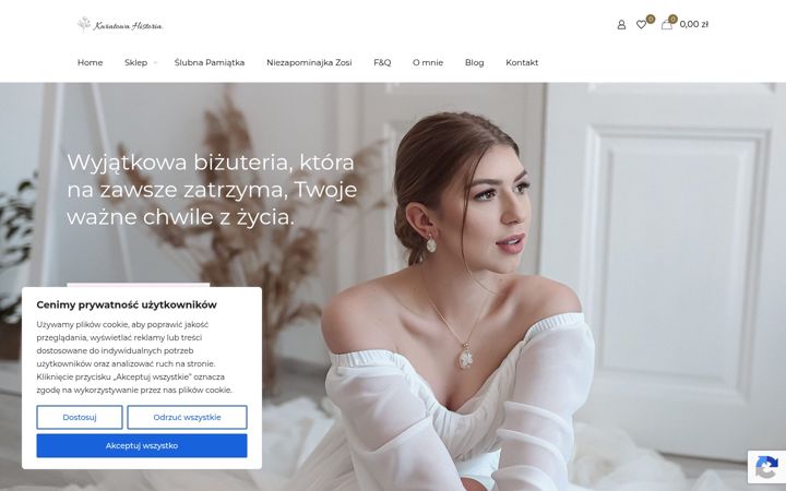 Screenshot of kwiatowahistoria.pl