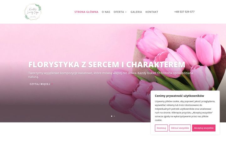 Screenshot of kwiatowe-love.pl