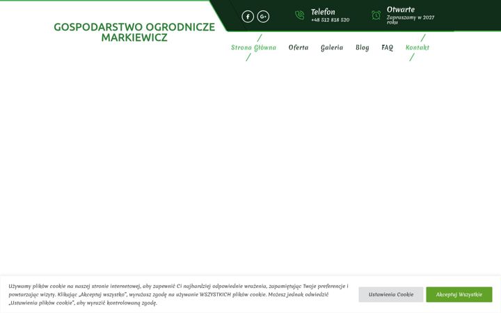 Screenshot of kwiaty-markiewicz.pl