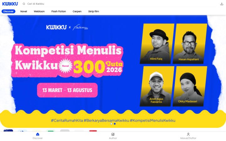 Screenshot of kwikku.com