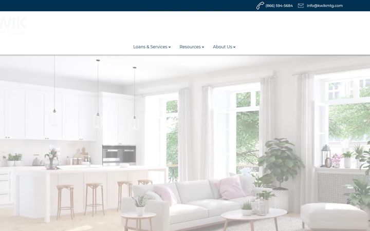 Screenshot of kwikmtg.com