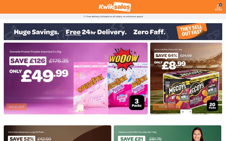Screenshot of kwiksales.com