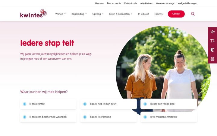 Screenshot of kwintes.nl