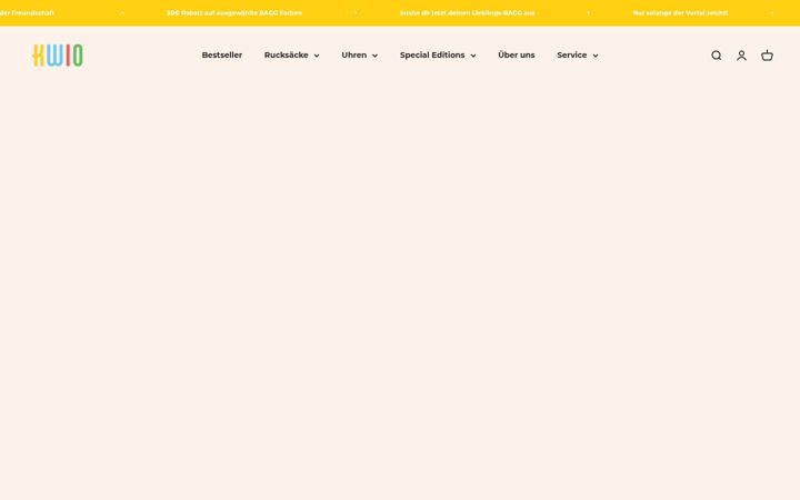 Screenshot of kwiokids.com