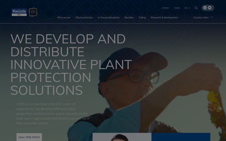 Screenshot di kwizda-agro.com