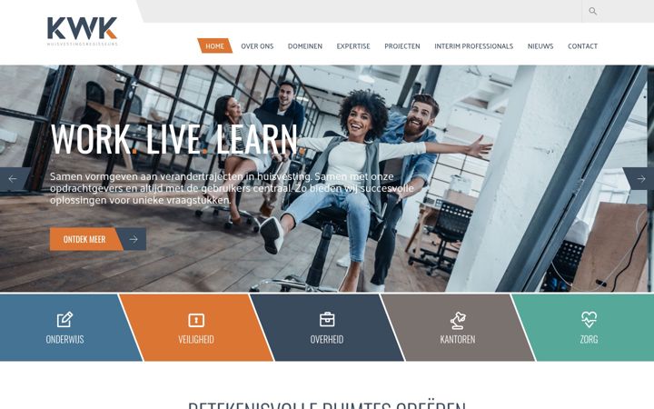 Screenshot of kwkbv.nl