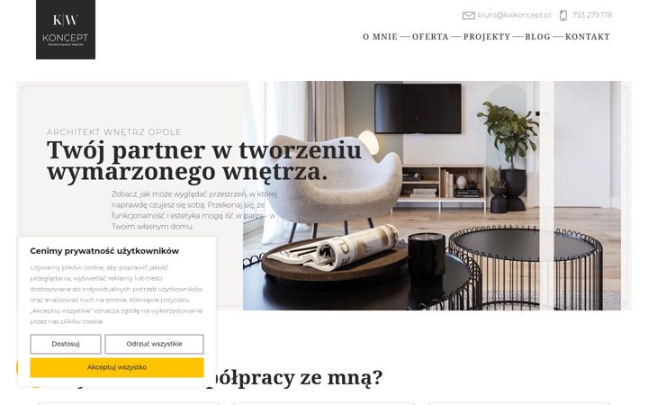 Screenshot of kwkoncept.pl