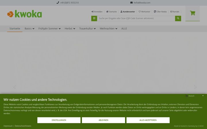 Screenshot of kwoka.com