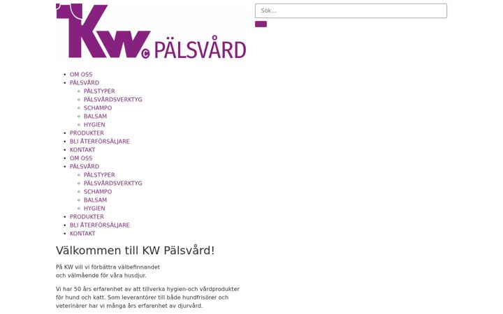 Screenshot of kwpalsvard.se