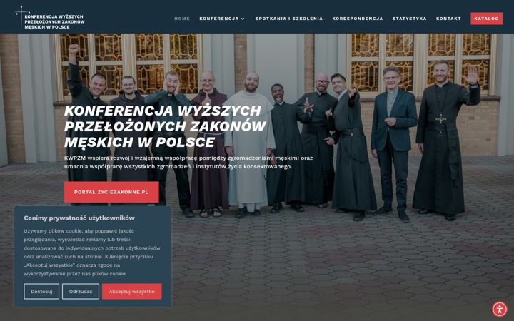 Screenshot of kwpzm.org